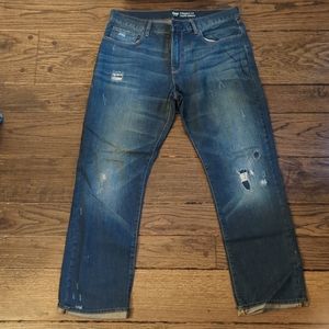 GAP Jeans Deconstructed straight 35 x 32